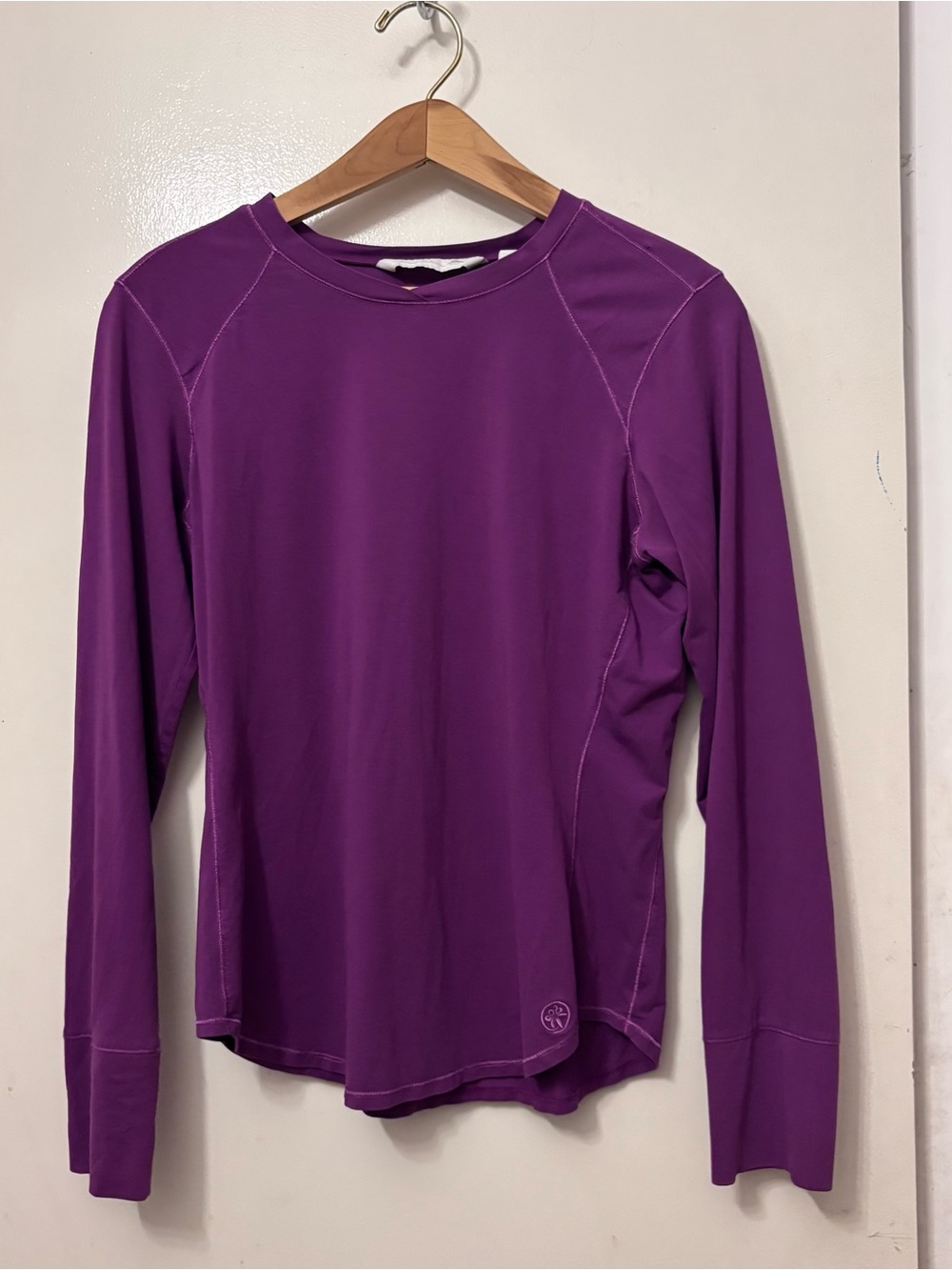 Tommy Bahama Purple Long-Sleeve Performance Top